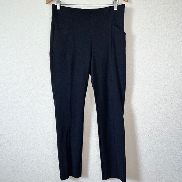 Athleta Black Sienna Cropped Skinny Pants Women's Size 12 - Picture 2 of 9